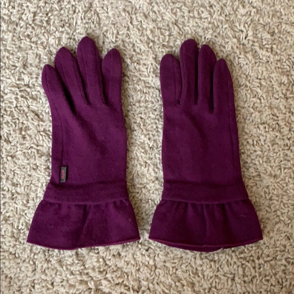 ECHO Purple Wool/Nylon Gloves